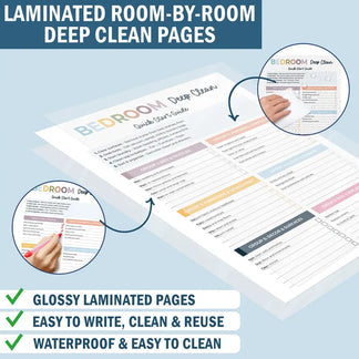 MindFood® ADHD Cleaning Planner