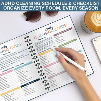 MindFood® ADHD Cleaning Planner