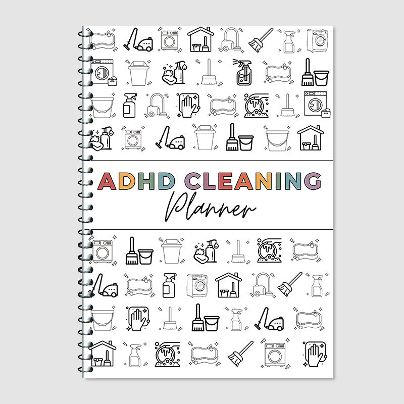 MindFood® ADHD Cleaning Planner