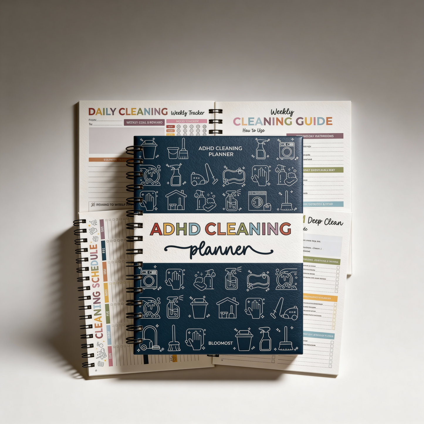 MindFood® ADHD Cleaning Planner