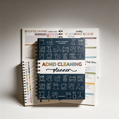 MindFood® ADHD Cleaning Planner